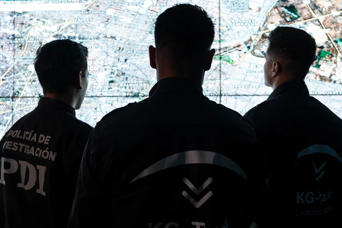 Elementos de KG-Track frente al mapa de monitoreo